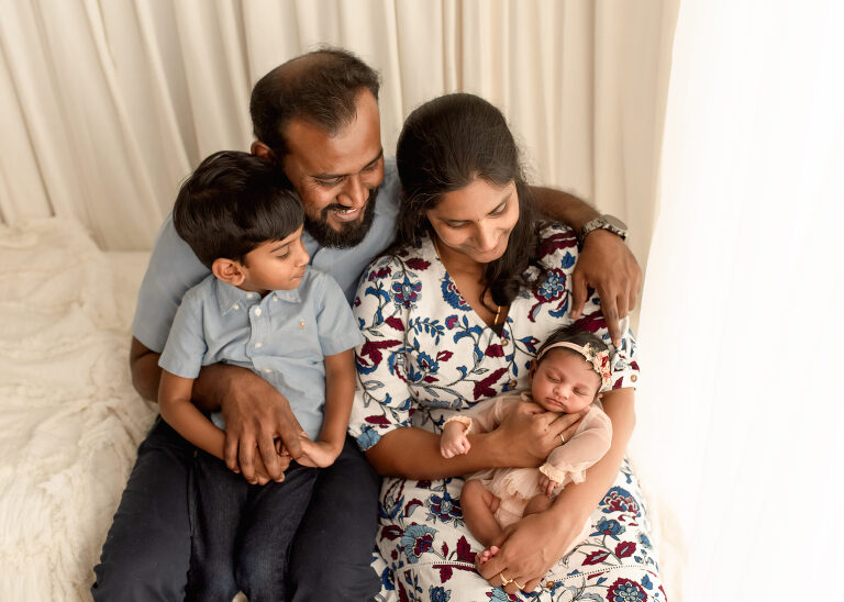 DFW newborn photographer capturing newborn baby girl session