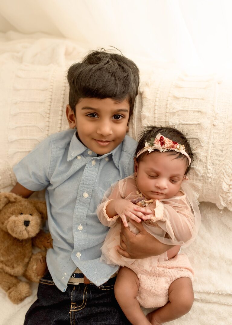 DFW newborn photographer capturing newborn baby girl session